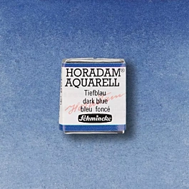 Schmincke Horadam Aquarell Halb Godet Tiefblau 498 