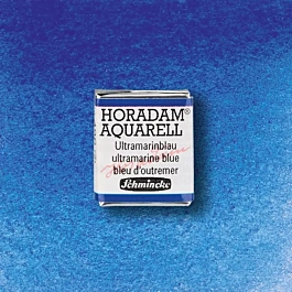 Schmincke Horadam Aquarell Halb Godet Ultramarinblau 496 