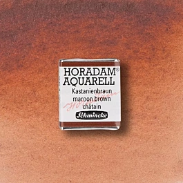 Schmincke Horadam Aquarell Halb Godet Kastanienbraun 651 
