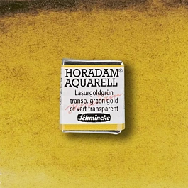 Schmincke Horadam Aquarell Halb Godet Lasurgoldbraun 537 