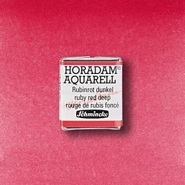 Schmincke Horadam Aquarell Halb Godet Rubinrot Dunkel 346 
