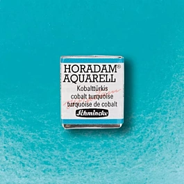 Schmincke Horadam Aquarell Halb Godet Kobalttürkis 509 