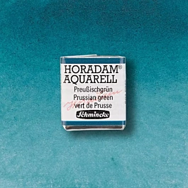 Schmincke Horadam Aquarell Halb Godet Preußischgrün 528 