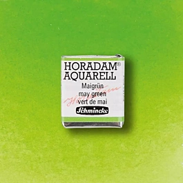 Schmincke Horadam Aquarell Halb Godet Maigrün 524 