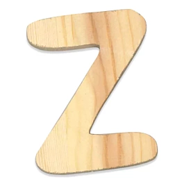 SUPER DEAL **60%** Stamperia Unvarnished Wooden Letter Z