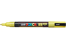 Rotulador Uni Posca PC3ML Glitter Amarillo