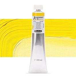 Primary yellow oil tube 218 Akademie Öl Schmincke 200ml