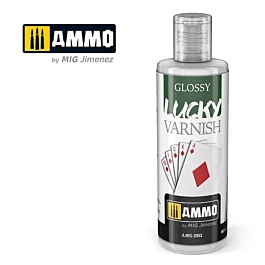Verniz acrílico profissional brilhante Lucky Ammo 60ml