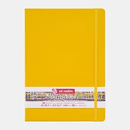 Cuaderno Sketch Book Amarillo Dorado ArtCreation 140g/m² 21x29,7cm
