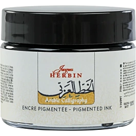 Tinta pigmentada Negro arábico Calligraphie J.Herbin 40ml