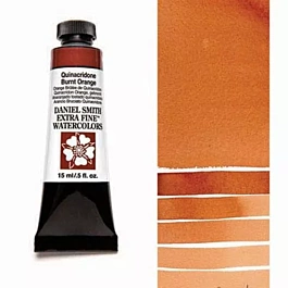 Watercolour Extra Fine Quinacridone Burnt Orange tube S.2 Daniel Smith 15ml