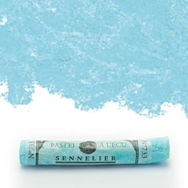 Pastello À L'écu 733 Sennelier blu turchese