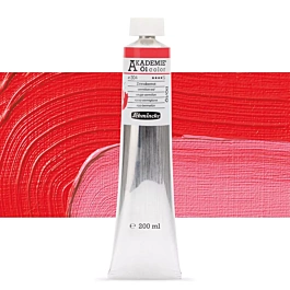 Vermilion red oil tube 304 Akademie Öl Schmincke 200ml