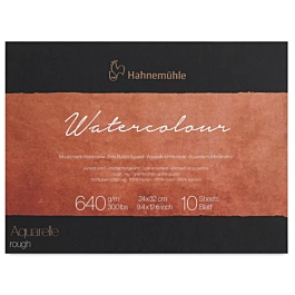 La Collezione Blocco per acquerello Hahnemühle a grana grossa 24x32 cm 640 gr/m2
