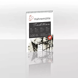 Tradition Hahnemühle spiral drawing pad 24x32cm 100gr/m2