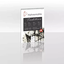 Tradition Hahnemühle spiral drawing pad 30x42cm 100gr/m2