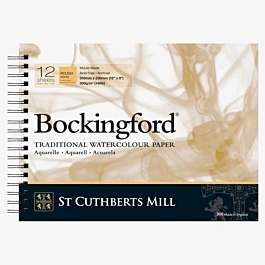 Bloc Bockingford 300g/m² Anillado Grano Grueso 31x23cm