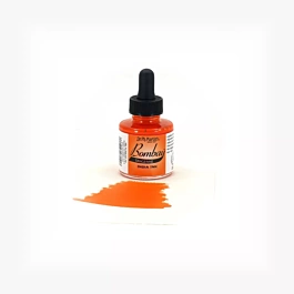 Tinta Bombay India Ink Tangerine 1.0 oz Dr. Ph. Martin's
