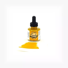 Tinta Bombay India Ink Yellow Ochre 1.0 oz Dr. Ph. Martin's