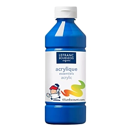Pintura Acrílica Infantil Azul 500ml Lefranc Bourgeois