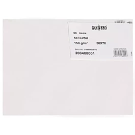 Papel Dibujo Basik Liso Canson 50x70cm 150g/m²