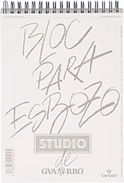 Bloc Esbozo Studio Guarro Espiral Grano Fino Canson A6 90g/m²