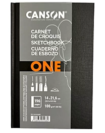 Cuaderno One Art Book Tapa Dura Canson 14x21,6cm 100g/m²