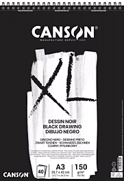Canson XL Dessin Noir Drawing Pad A3