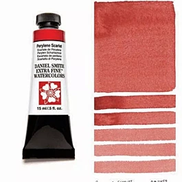 Watercolour Extra Fine Perylene Scarlet tube S.3 Daniel Smith 15ml