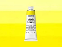Tinta para Grabado Amarillo Primavera 60ml Lefranc Bourgeois