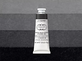 Tinta para Grabado Negro Suave 60ml Lefranc Bourgeois