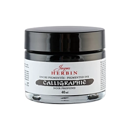 Tinta pigmentada Negro profundo Calligraphie J.Herbin 40ml