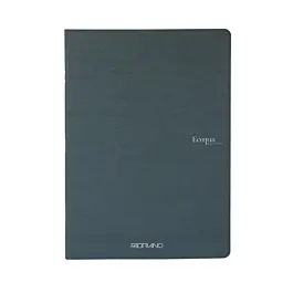 Carnet vert uni EcoQua Original Fabriano, format A5, 90 g/m²