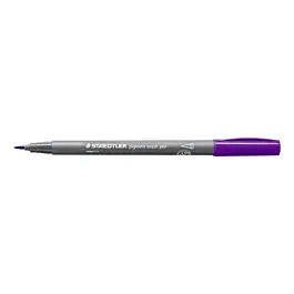 Rotulador tinta china pincel 6 violeta Pigment Brush 371 Staedtler