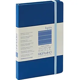 Niebieski notatnik w linie Ispira 9x14 cm, 85 g/m²