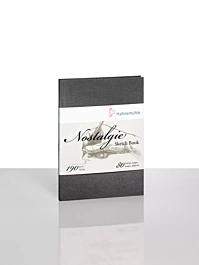 Cuaderno bocetos liso vertical Nostalgie Hahnemühle A5 190gr/m²