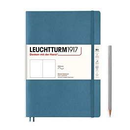 Leuchtturm1917 Composition notebook stone blue smooth soft cover B5