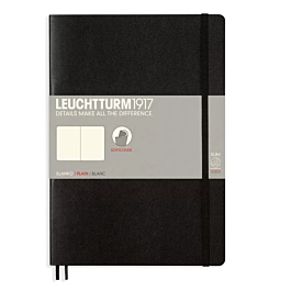 Leuchtturm1917 Notebook Composition black plain soft cover B5