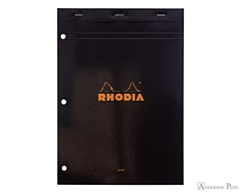 Bloc Notas Grapado Negro Líneas Rhodia N.18 A4