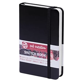Cuaderno Sketch Book Negro 140 g/m² Art Creation 9x14cm