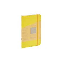 Zeszyt Cytryna w kropki EcoQua Stitch Fabriano 9x14cm 90gr/m² 