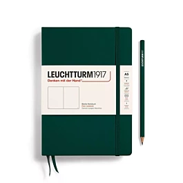 Leuchtturm1917 Medium smooth forest green notebook A5