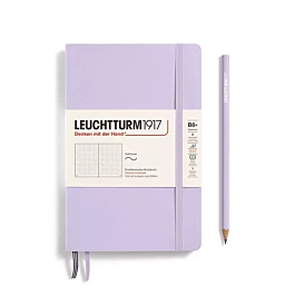 Cuaderno Paperback lila punteado tapa blanda Leuchtturm1917 B6+