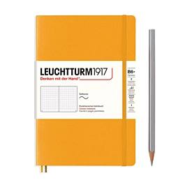 Cuaderno Paperback Sol naciente punteado tapa blanda Leuchtturm1917 B6+