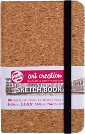 Cuaderno Sketch Book Corcho ArtCreation 140g/m² 9x14cm