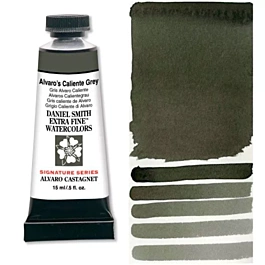Alvaro’s Caliente Grey Extra-Fine Watercolour, S.2 tube, Daniel Smith, 15ml