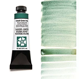 Daniel Smith Extra-Fine Watercolour, Pale Cobalt Green, S.3 tube, 15ml