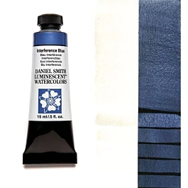 Acuarela Extrafina Interference Blue tubo Daniel Smith 15ml