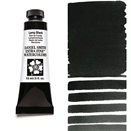Daniel Smith Extra-Fine Watercolour, Lamp Black, S.1 tube, 15ml