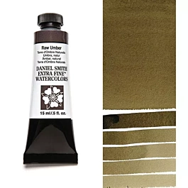 Watercolour Extra Fine Raw Umber tube S.1 Daniel Smith 15ml